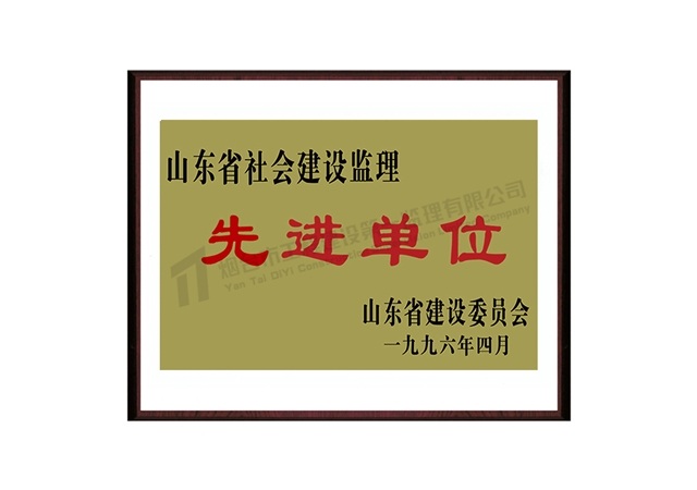1996年先进企业