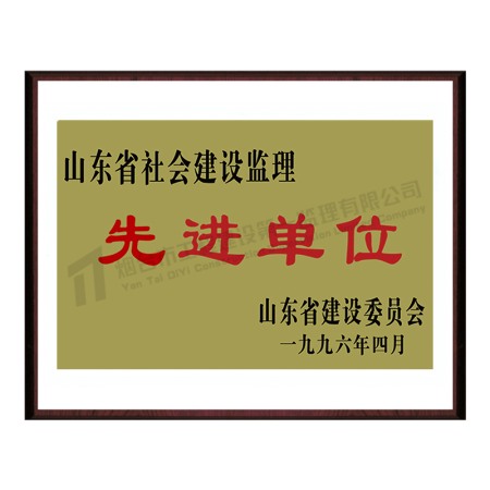 1996年先进企业